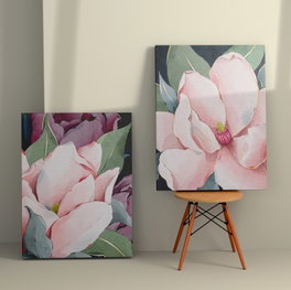 Wallity Cuadro Decorativo sobre Lienzo Multicolor (Set de 2 piezas, 50 x 70 cm)